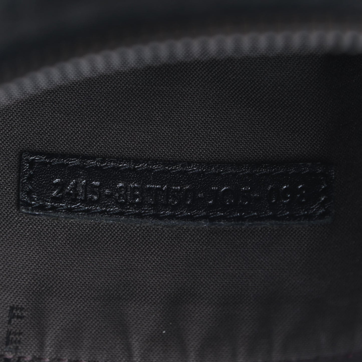 Zucchino Vitello Small Crossbody Black