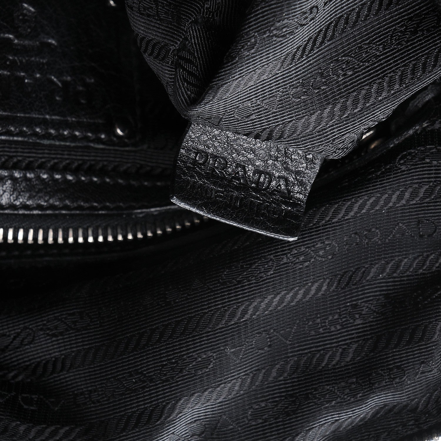 Prada Cervo Antik Bauletto Black 7 of 15