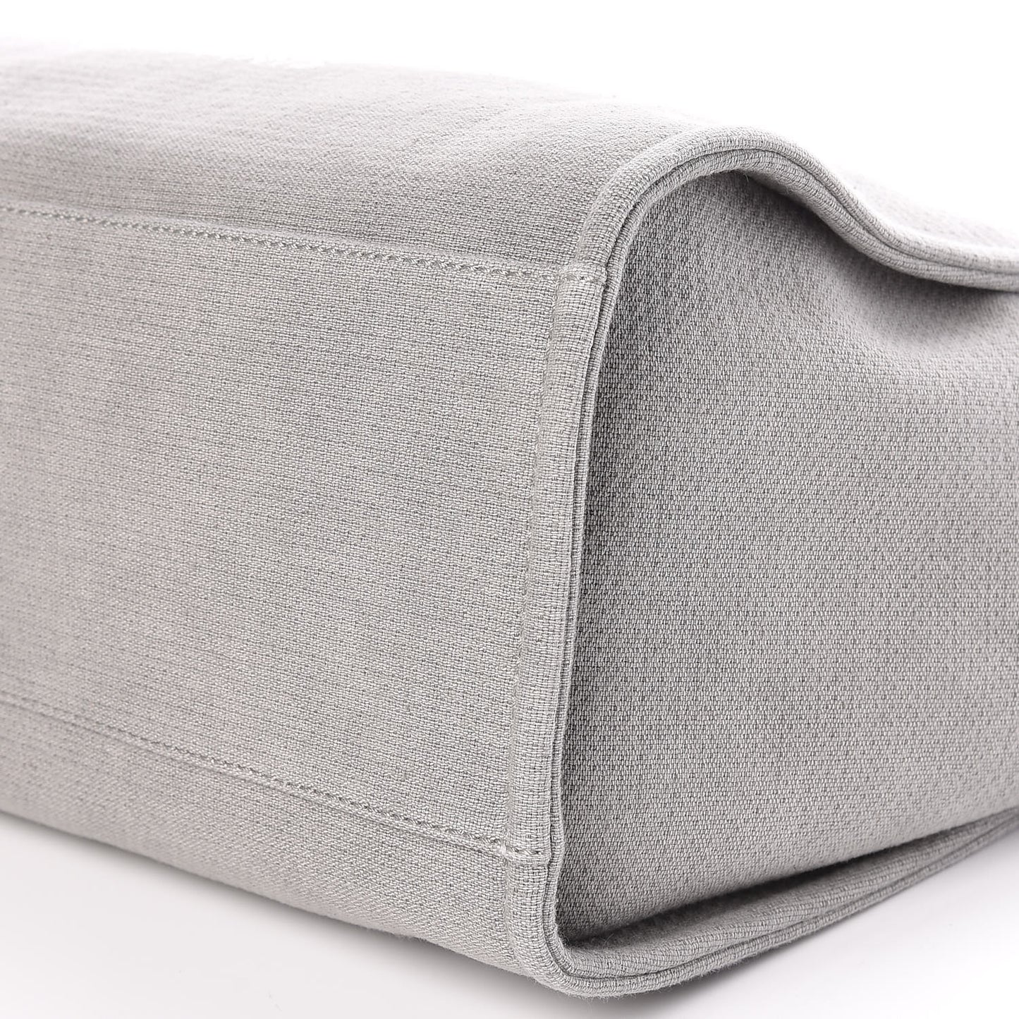 Canvas Large Deauville Tote Grey