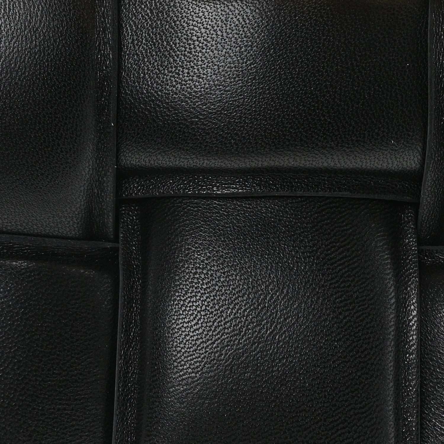Bottega Veneta Lambskin Maxi Intreccio Padded Chain Cassette Crossbody Bag Black 7 of 9