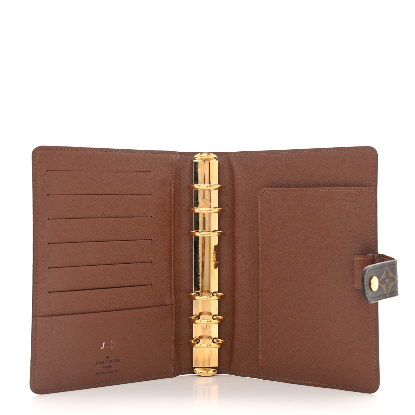 Monogram Medium Ring Agenda Cover
