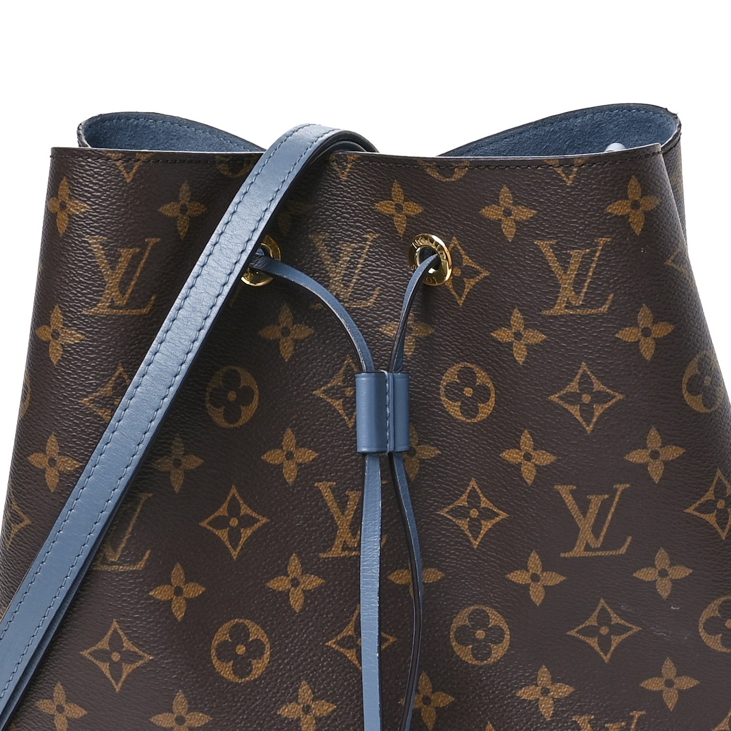 Louis Vuitton Monogram Neonoe MM Blue Jean 7 of 11