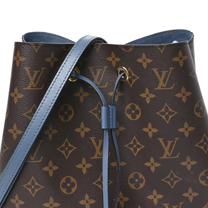 Louis Vuitton Monogram Neonoe MM Blue Jean 7 of 11