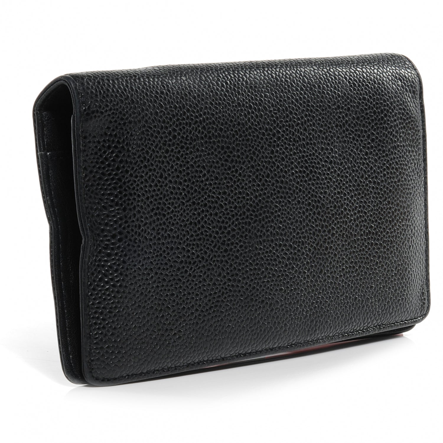 Chanel Caviar Yen Wallet Black 3 of 8