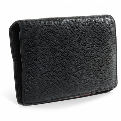 Chanel Caviar Yen Wallet Black 3 of 8