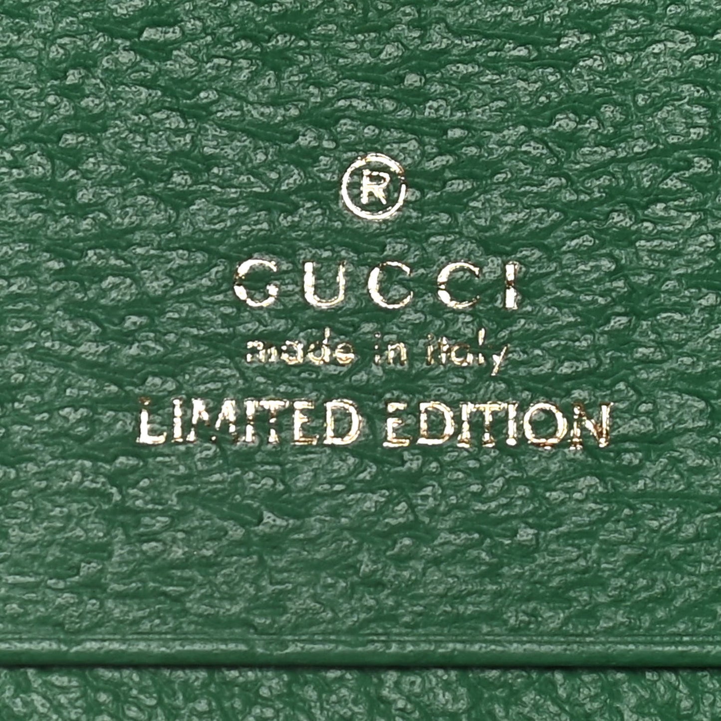 GG Supreme Monogram Flora Web Ophidia Card Case Green