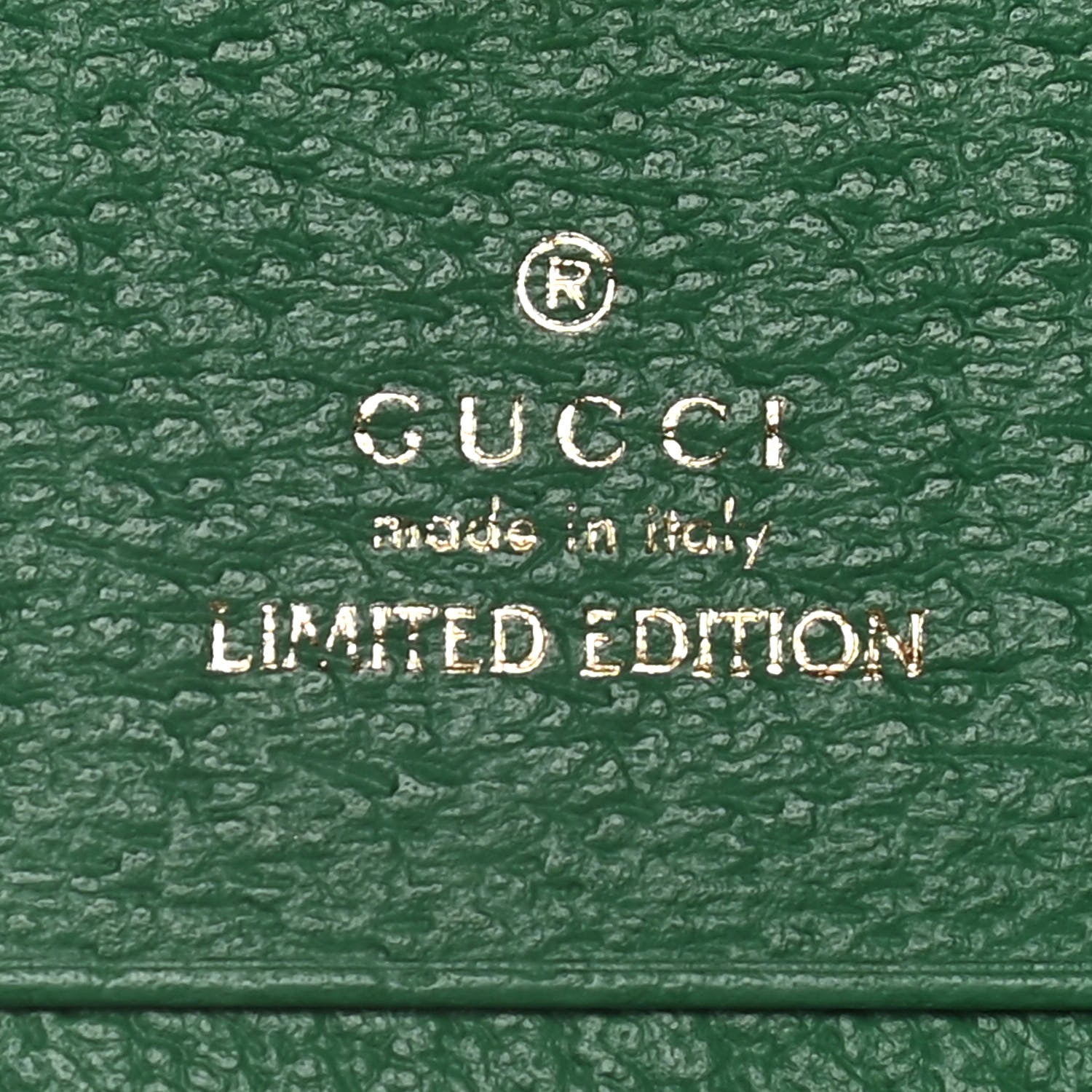 Gucci GG Supreme Monogram Flora Web Ophidia Card Case Green 6 of 10
