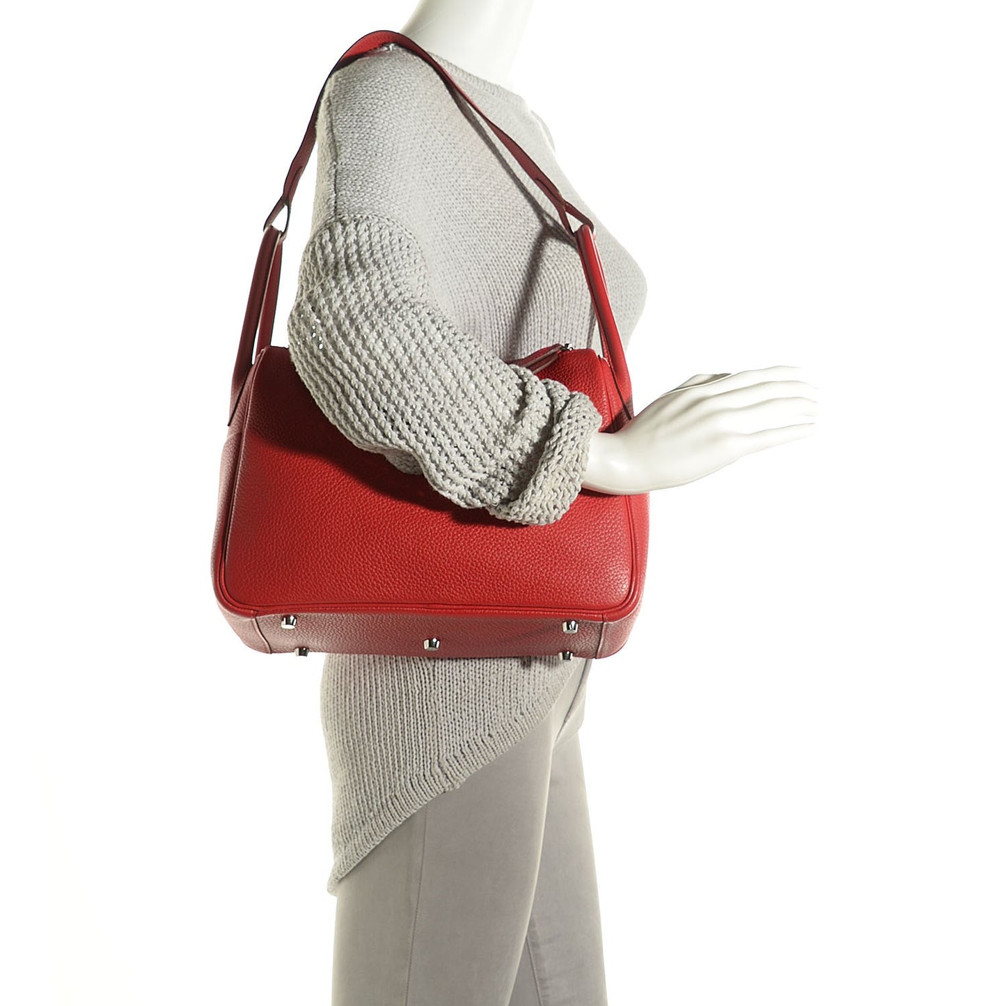 Taurillon Clemence Lindy 30 Rouge Casaque