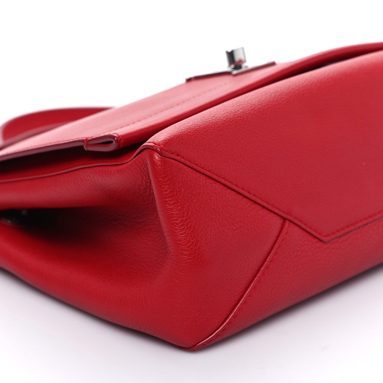 Louis Vuitton Soft Calfskin Lockme II Top Handle Rubis 7 of 9