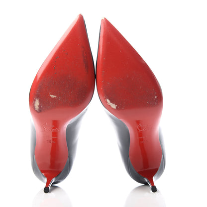 Christian Louboutin Patent Decollete 554 85 Pumps 35.5 Black 6 of 10