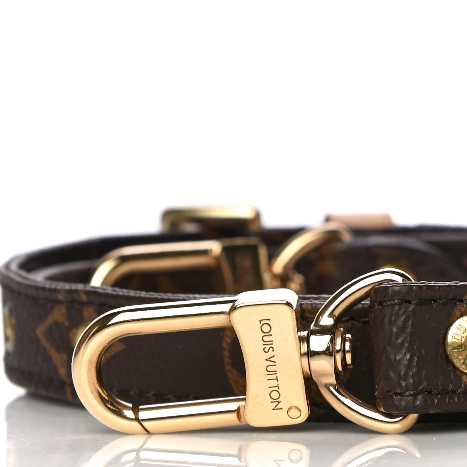 Louis Vuitton Monogram 16mm Adjustable Shoulder Strap 2 of 7