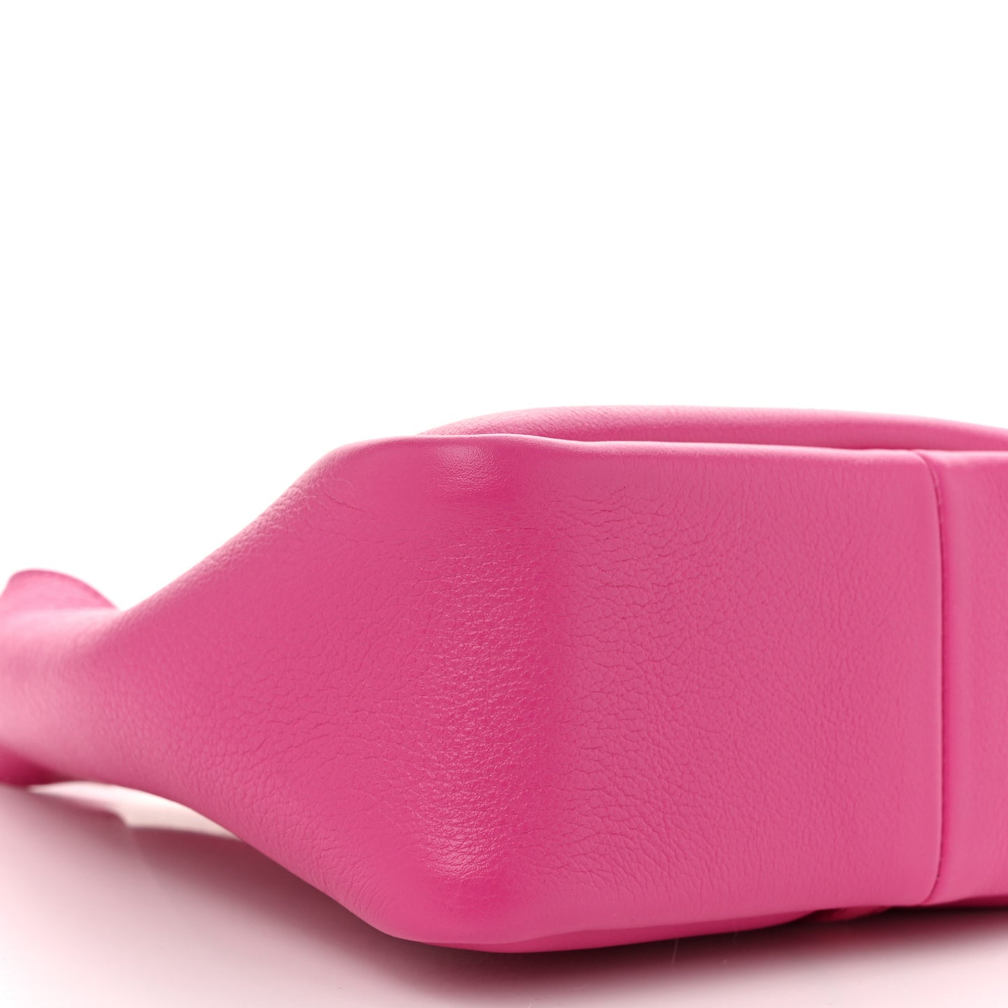 Grained Calfskin Mini G-Lock Hobo Neon Pink