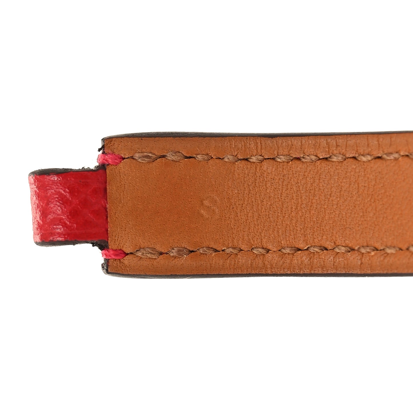 Epsom Rivale Double Tour Bracelet S Rouge Casaque