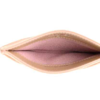 Chanel Iridescent Calfskin Quilted Card Holder Pink 5 of 9