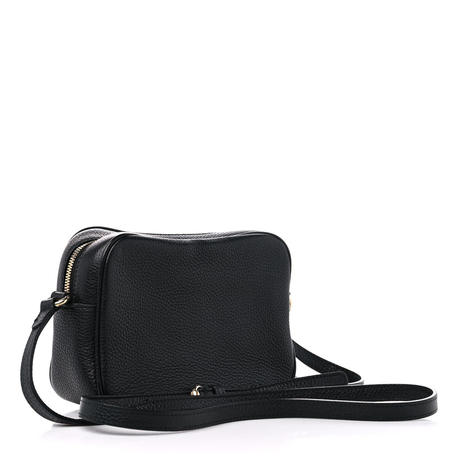 Gucci Pebbled Calfskin Small Soho Disco Bag Black 3 of 15