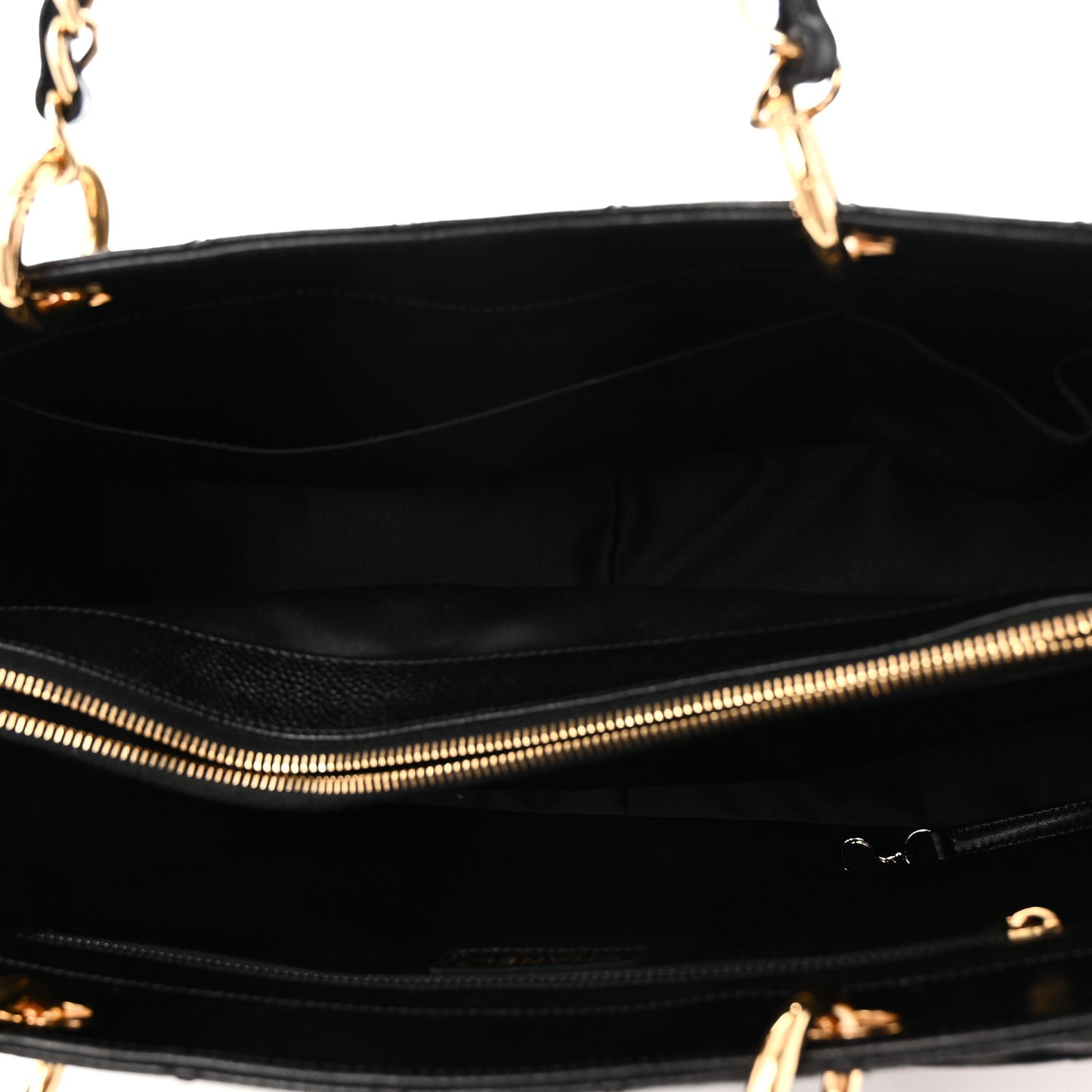 Caviar Quilted XL Grand Shopping Tote GST Black