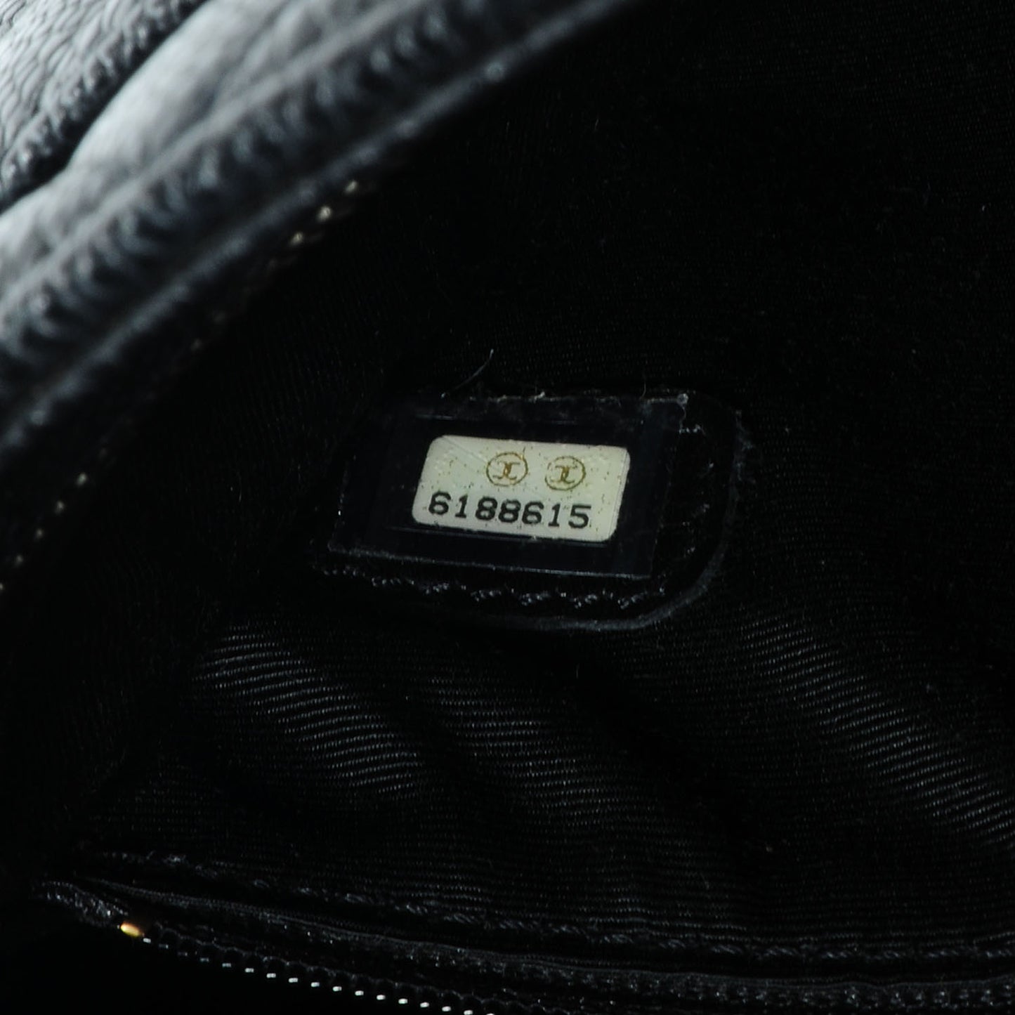 Caviar Medallion Tote Black
