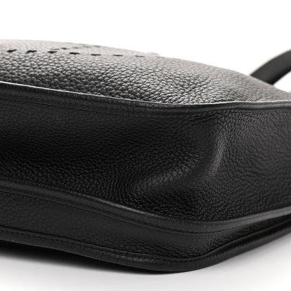 Hermes Taurillon Clemence Evelyne III GM Black 10 of 10