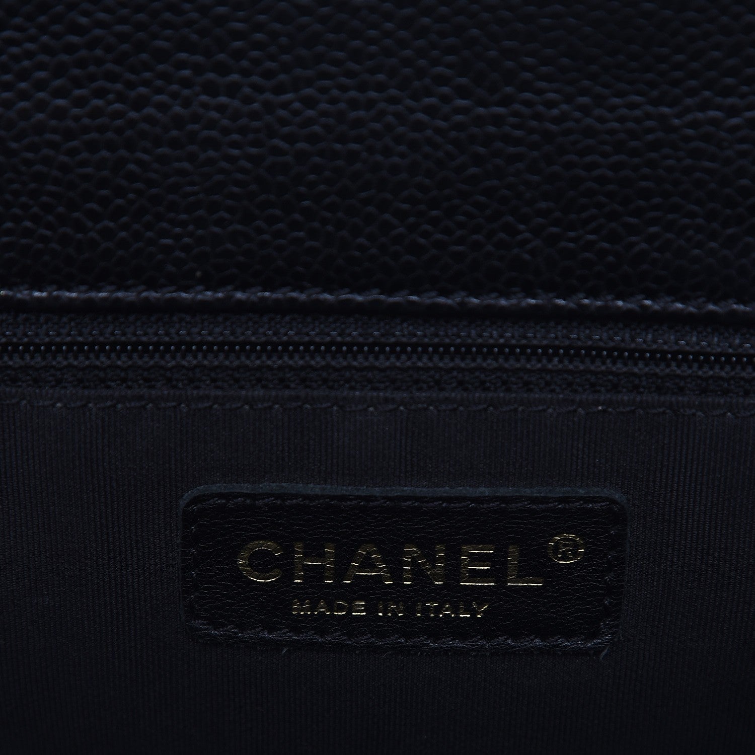 Chanel Caviar Quilted Grand Shopping Tote GST Black 6 of 12