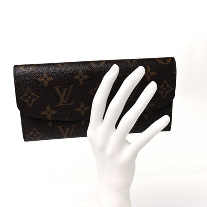 Louis Vuitton Monogram Emilie Wallet Rouge 2 of 8