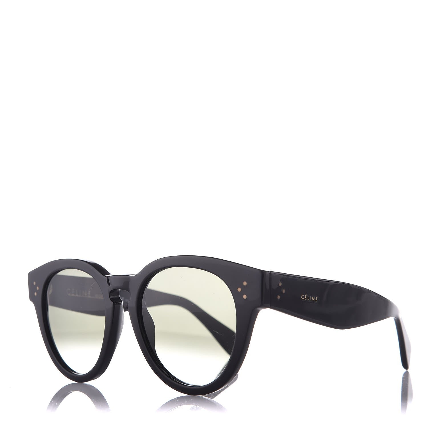 Celine Thin Preppy Sunglasses CL 41049/S Black 1 of 7