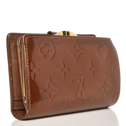 Louis Vuitton Vernis French Purse Wallet Bronze 3 of 12