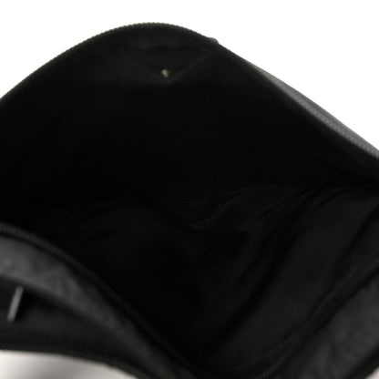 Prada Nylon Vela Flat Messenger Bag Black 6 of 10