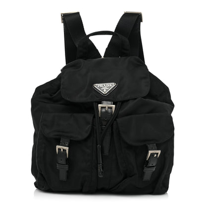 Prada Tessuto Nylon Vela Small Backpack Black 1 of 10