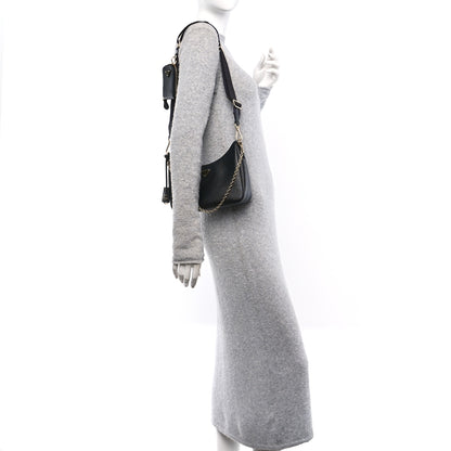 Prada Saffiano Lux Re-Edition 2005 Shoulder Bag Black 2 of 9