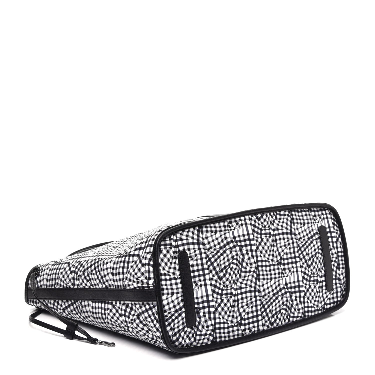 MCM Visetos Large Liz Reversible Shopper Tote Black 8 of 16