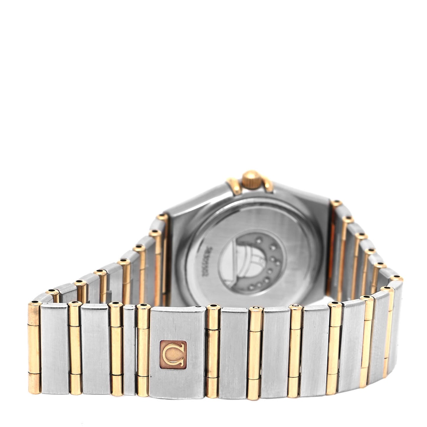 Stainless Steel 18K Yellow Gold 25mm Constellation 95 Quartz Watch Champagne 1272.10.00
