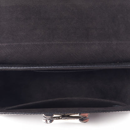 Louis Vuitton Epi Twist Shoulder Bag MM Black 7 of 9