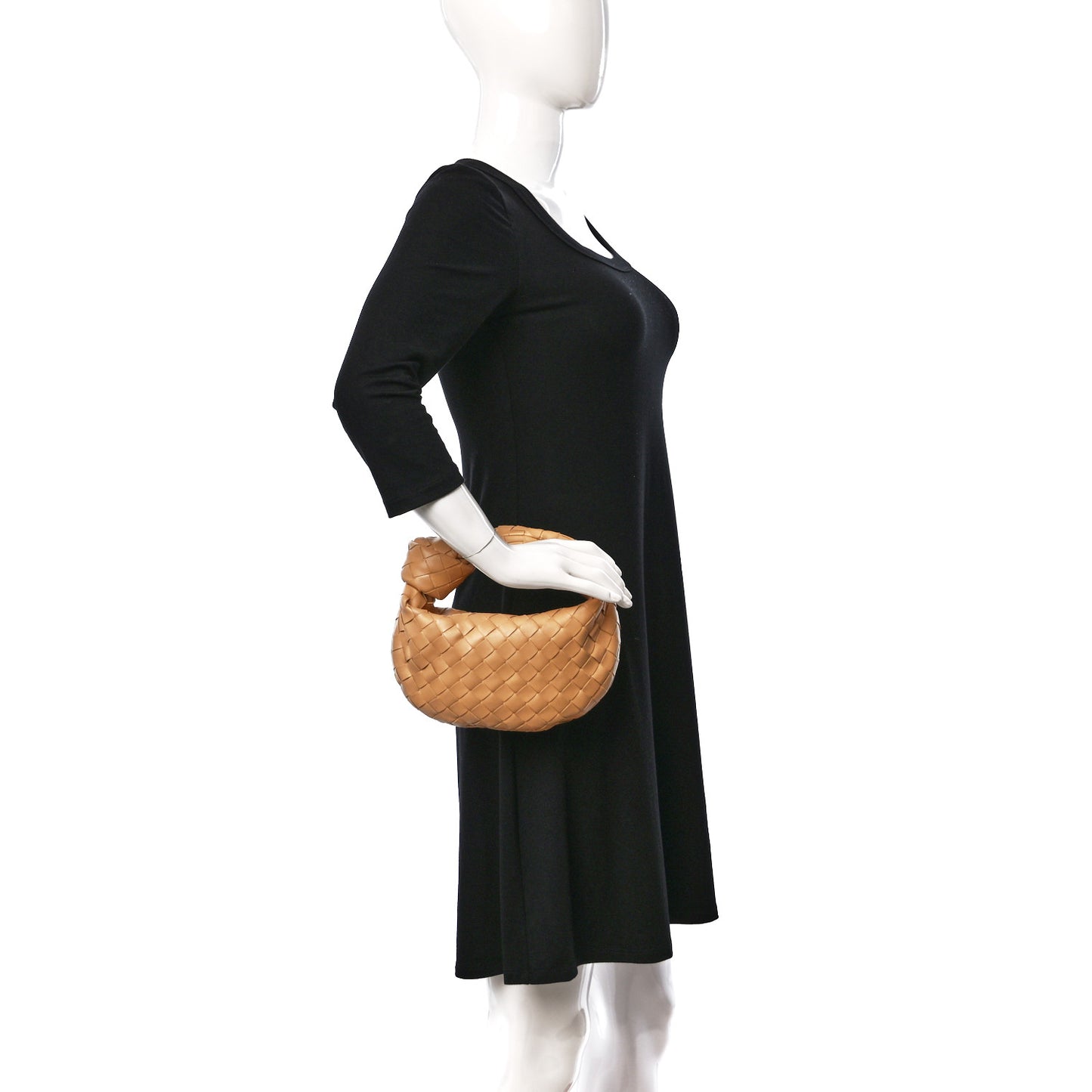 Nappa Intrecciato Mini Jodie Almond