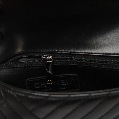 Chanel Lambskin Small CC Crossing Flap Black 15 of 17