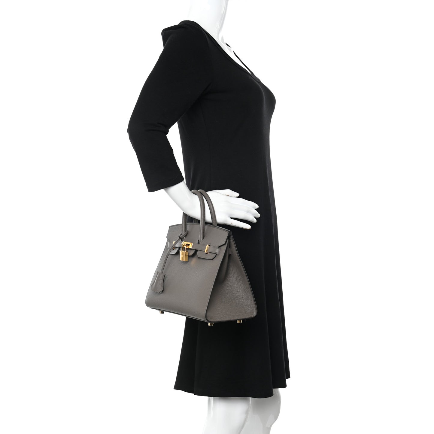 Epsom Birkin Sellier 25 Etain