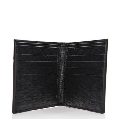 Fendi Vitello Elite Monster Eyes Inlay Bi-Color Wallet Red Multicolor 5 of 6