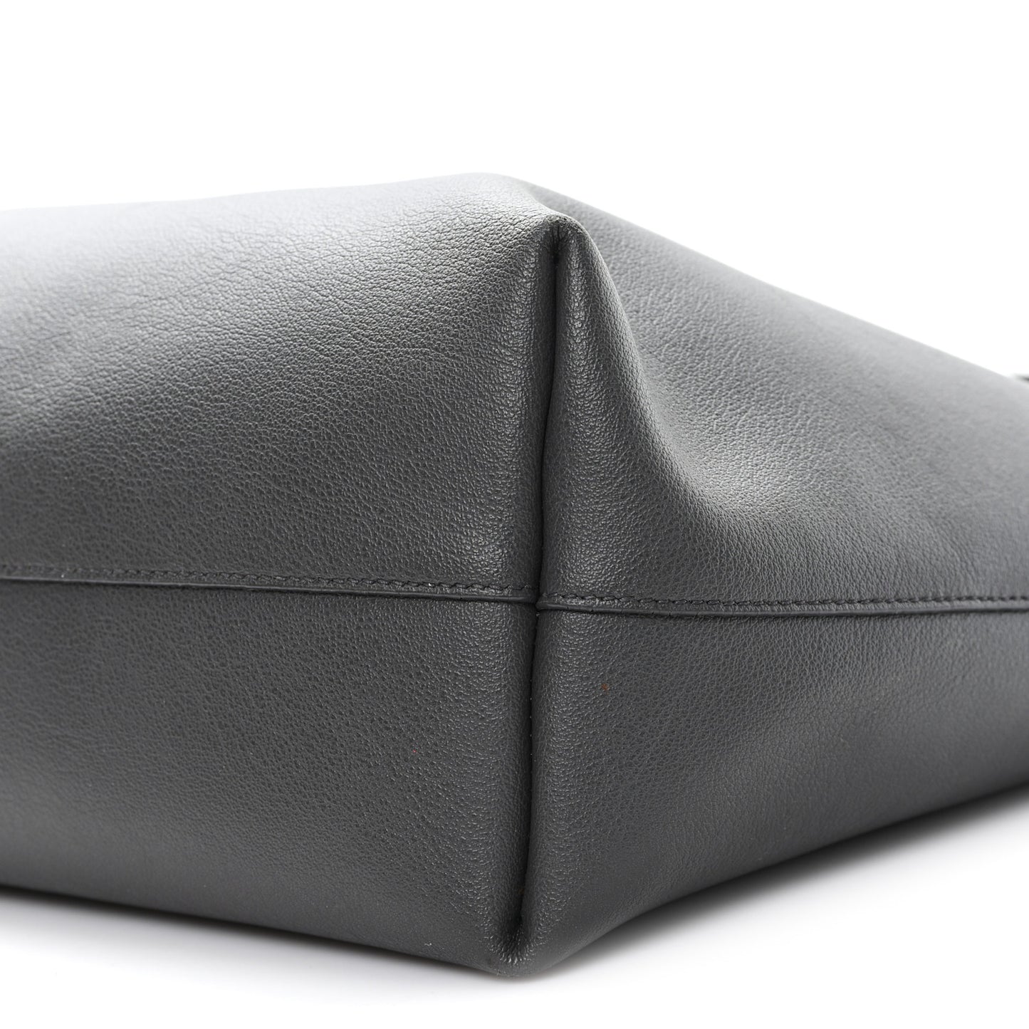 Calfskin Large Shopping Tote Fog