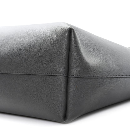 Saint Laurent Calfskin Large Shopping Tote Fog 11 of 12