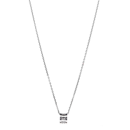 Gucci 18K White Gold Icon Twirl Pendant Necklace 1 of 5