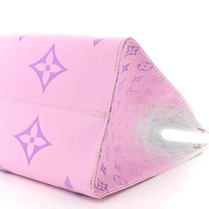 Louis Vuitton Monogram Giant Spring In The City Onthego GM Sunrise Pastel 9 of 9