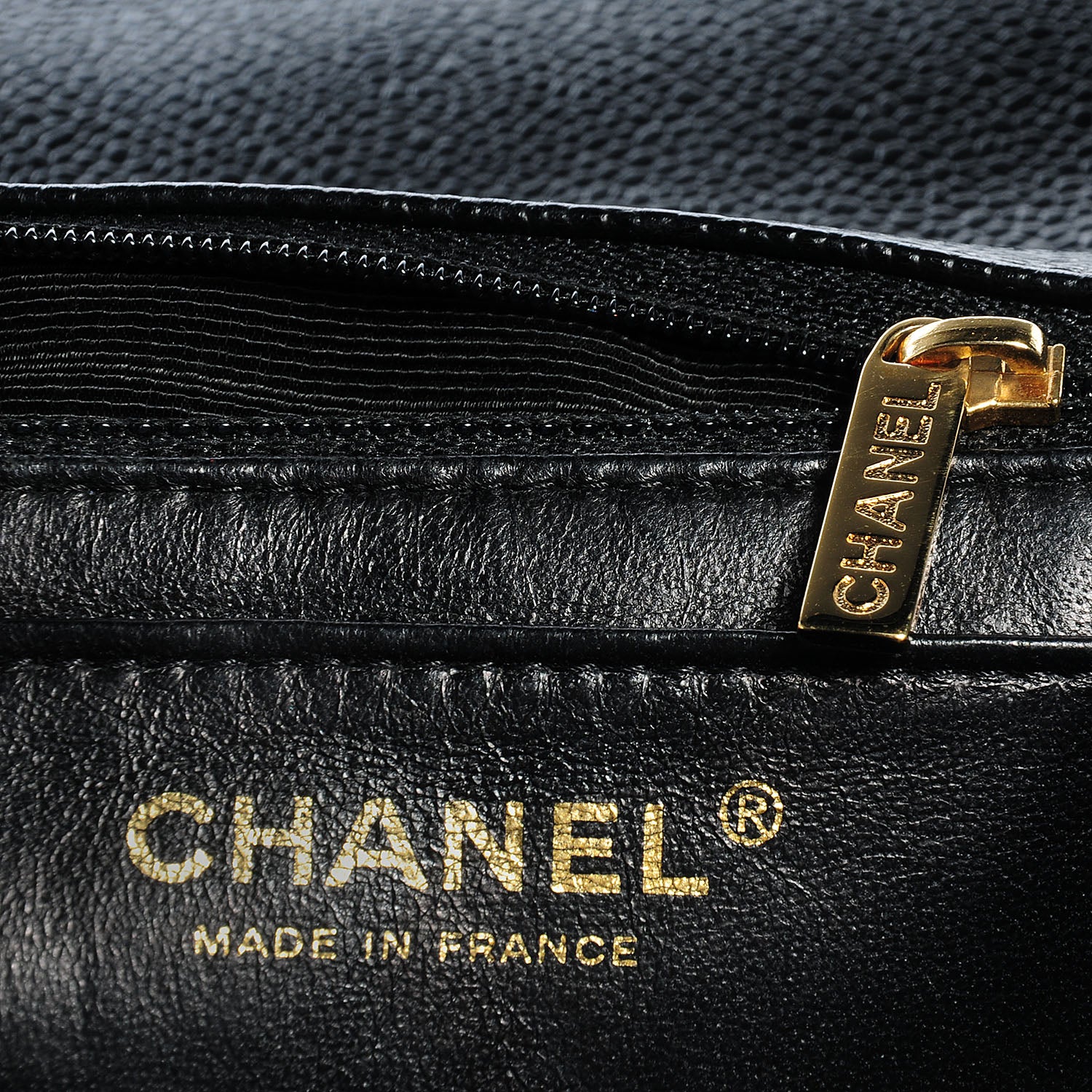 Chanel Caviar Jumbo Single Flap Black 7 of 8