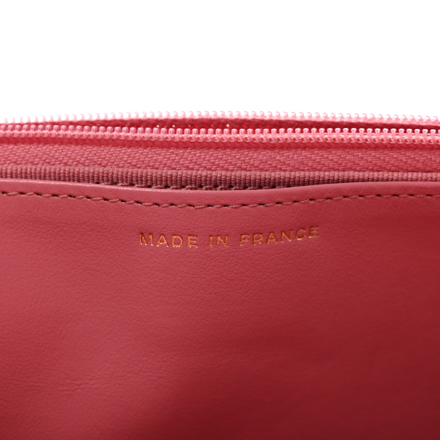 Chanel Caviar Quilted Wallet on Chain WOC Pink 7 of 15