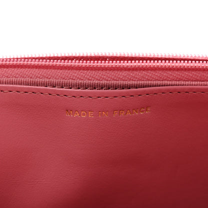 Chanel Caviar Quilted Wallet on Chain WOC Pink 7 of 15