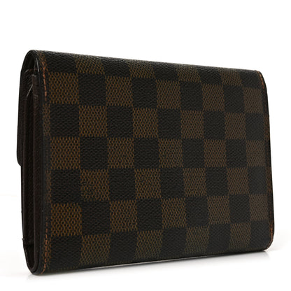 Louis Vuitton Damier Ebene Porte Tresor Etui Papier Wallet 3 of 6