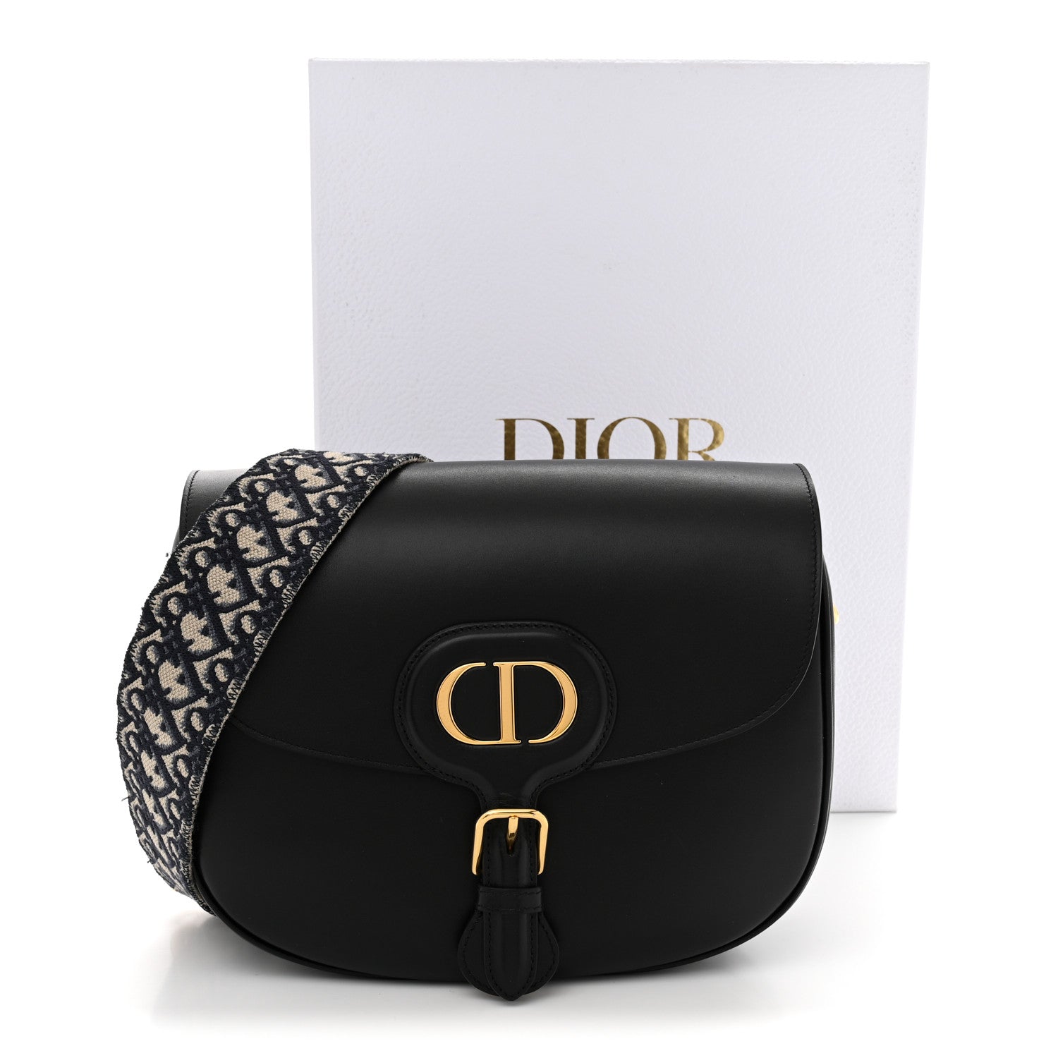 Christian Dior Box Calfskin Large Bobby Flap Black 12 of 12