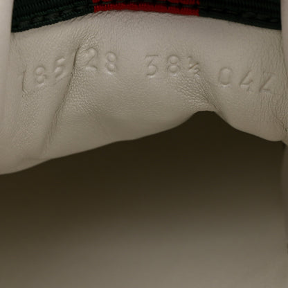 Gucci Calfskin Womens Re-Web Sneakers 38.5 White Pink 9 of 10