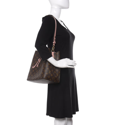 Louis Vuitton Monogram Neonoe MM Rose Poudre 2 of 10
