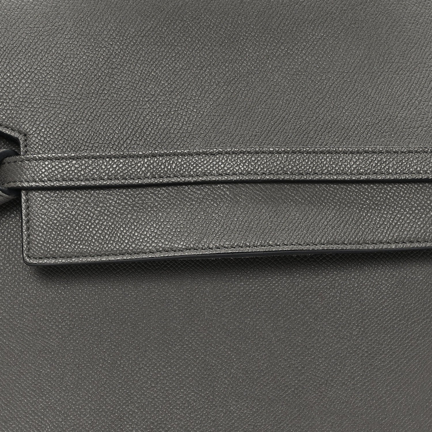 Celine Grained Calfskin Mini Belt Bag Grey 7 of 14