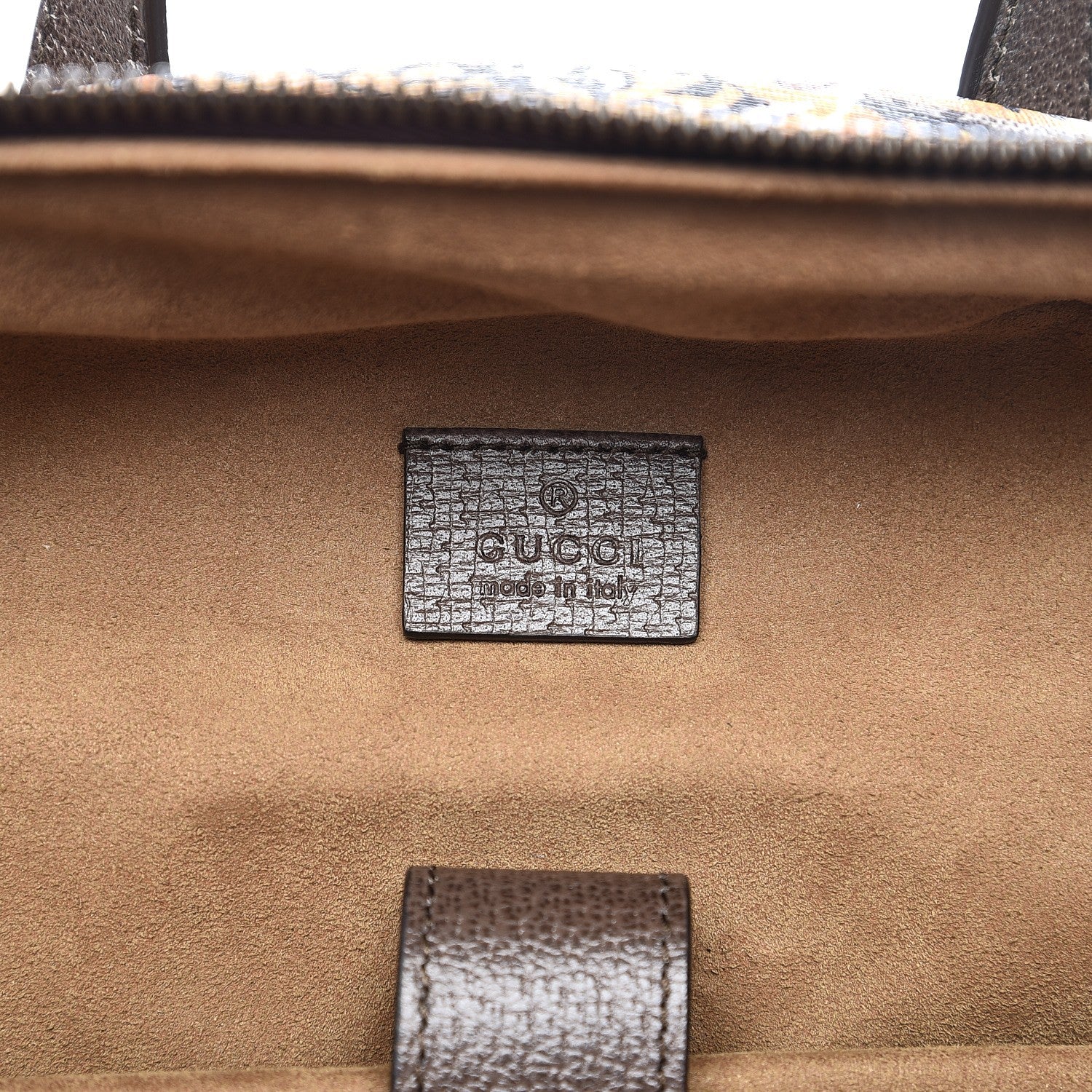 Gucci GG Supreme Monogram Bengal Web Day Backpack Beige Yard 6 of 10