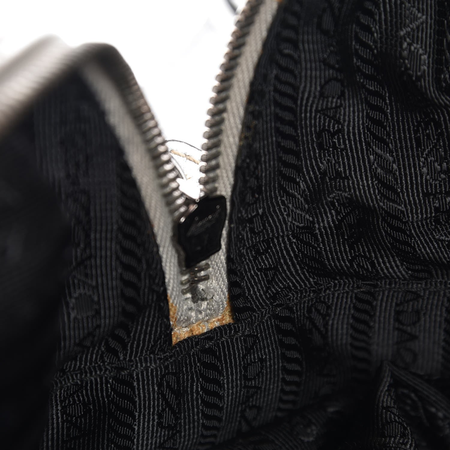 Prada Nappa Gaufre Bowler Argento 8 of 12